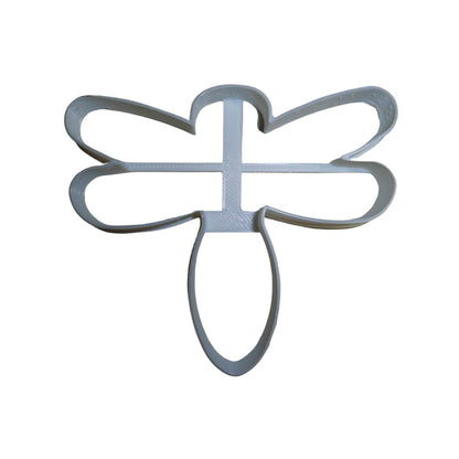 6x Dragonfly Outline Fondant Cutter Cupcake Topper 1.75 IN USA FD3443