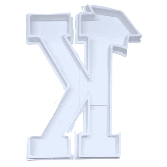 6x Letter K With Graduation Cap Fondant Cutter Cupcake Topper 1.75 IN USA FD3732