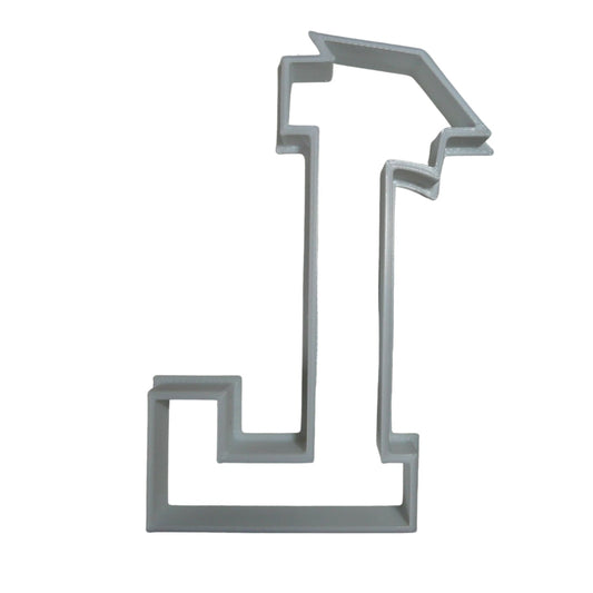 6x Letter L With Graduation Cap Fondant Cutter Cupcake Topper 1.75 IN USA FD3733