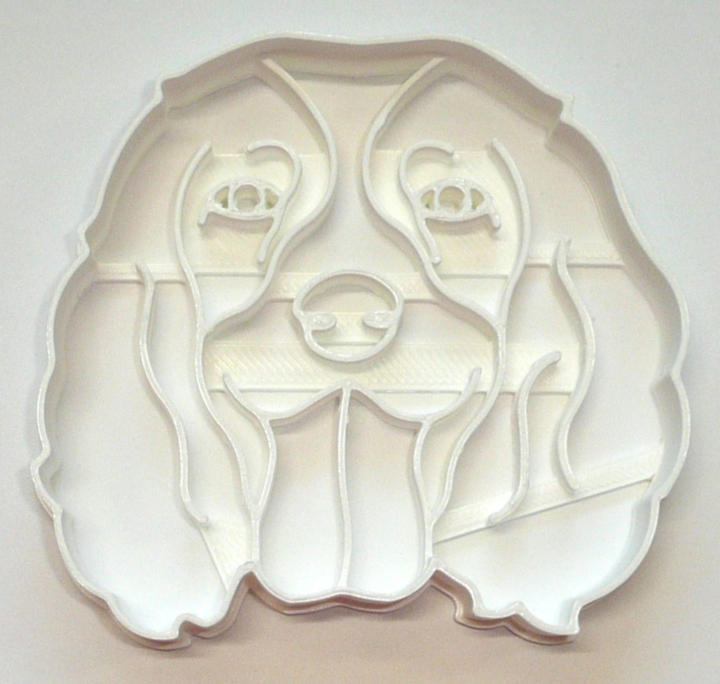 Cocker Spaniel Dog Face Detailed Tongue Out Cookie Cutter USA PR3849