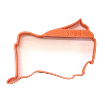 6x Orocovis Puerto Rico Fondant Cutter Cupcake Topper 1.75 IN USA FD3924