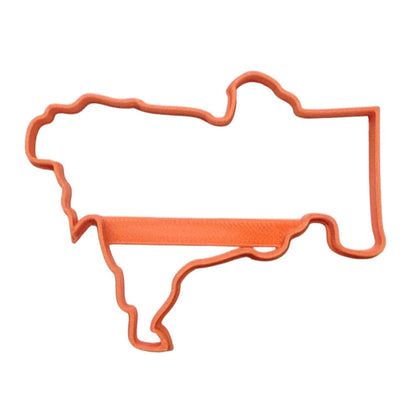 6x Utuado Puerto Rico Fondant Cutter Cupcake Topper 1.75 IN USA FD3927