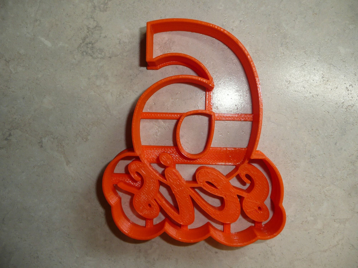 6x Spanish Number 6 Seis Fondant Cutter Cupcake Topper 1.75 IN USA FD4126