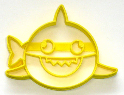 6x Baby Shark Front Facing Fondant Cutter Cupcake Topper 1.75 IN USA FD4145