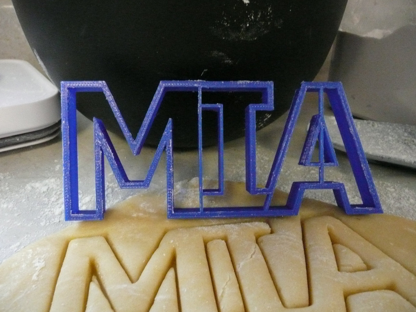 MIA Name Or POW Baking Cookie Cutter Made In USA PR421