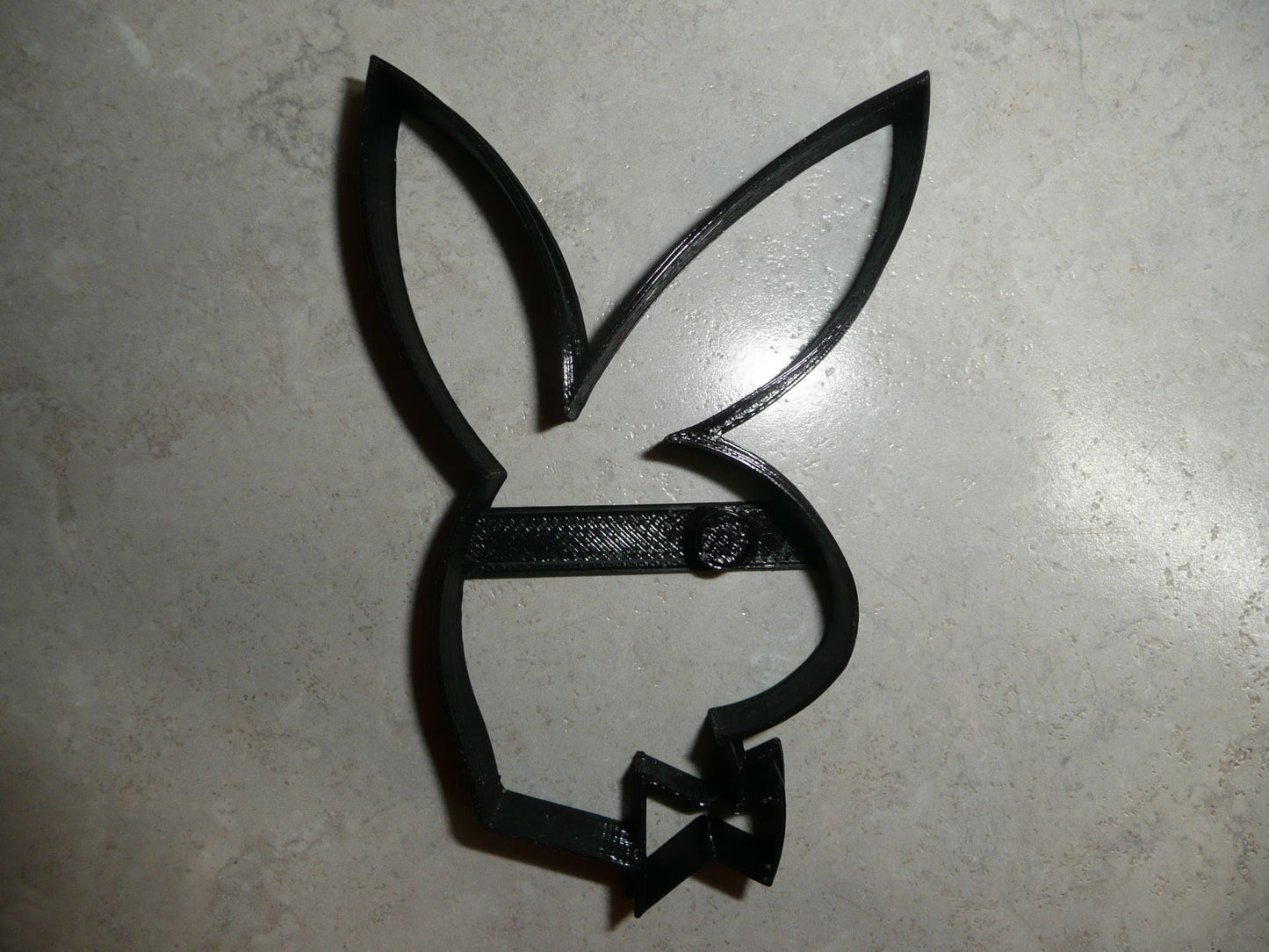 6x Playboy Bunny Fondant Cutter Cupcake Topper 1.75 IN USA FD4295