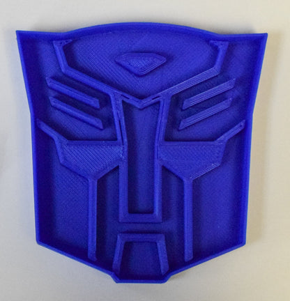 6x Transformers Autobot Fondant Cutter Cupcake Topper 1.75 IN USA FD435