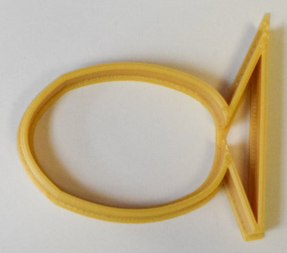 Gold Fish Goldfish Outline Cookie Cutter Made in USA PR442