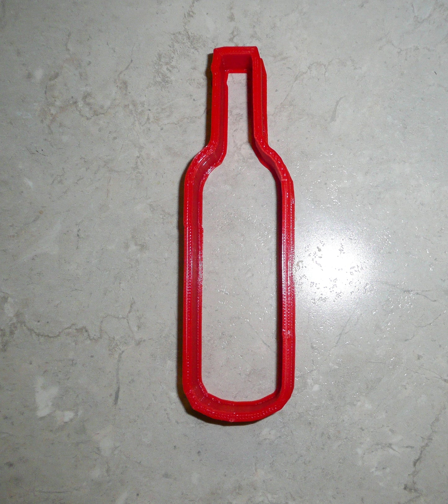 Wine Bottle Shape Wedding Anniversary Cookie Cutter Made in USA PR446