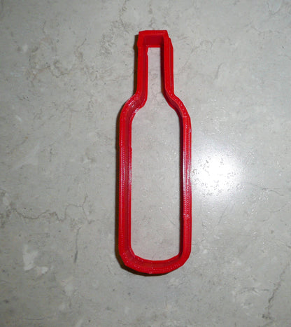 Wine Bottle Shape Wedding Anniversary Cookie Cutter Made in USA PR446