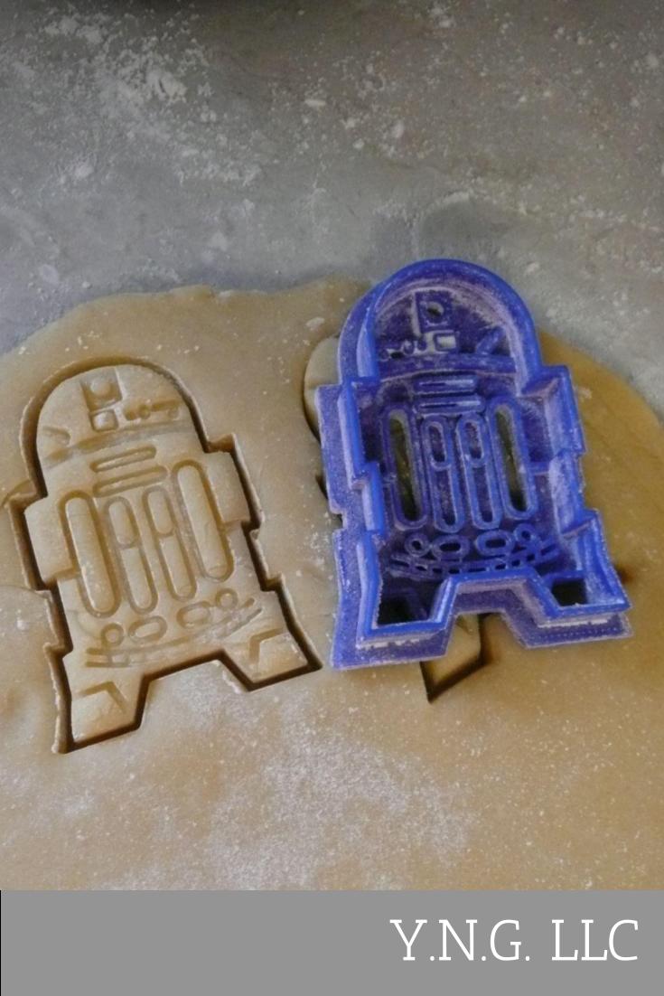 R2D2 Robot Droid Star Wars Character Cookie Cutter Made in USA PR451