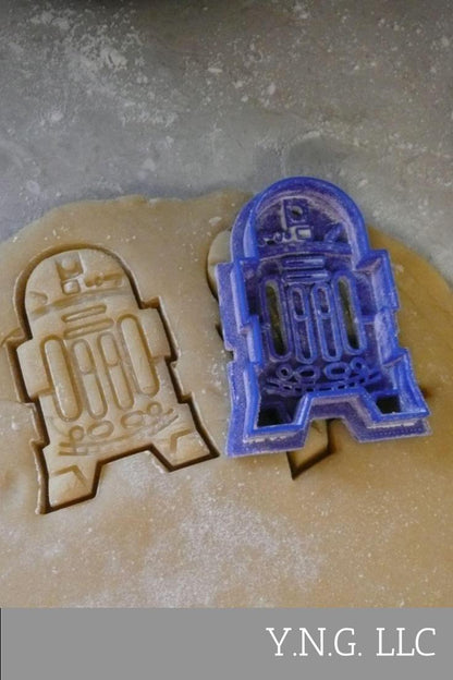 R2D2 Robot Droid Star Wars Character Cookie Cutter Made in USA PR451