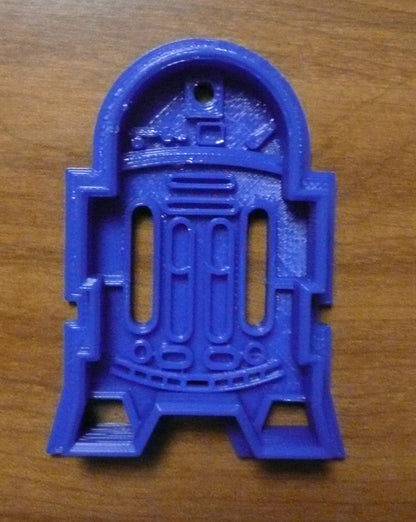 6x R2D2 Robot Fondant Cutter Cupcake Topper 1.75 IN USA FD451