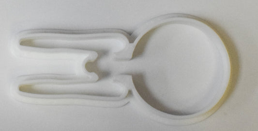 6x USS Enterprise Fondant Cutter Cupcake Topper 1.75 IN USA FD459