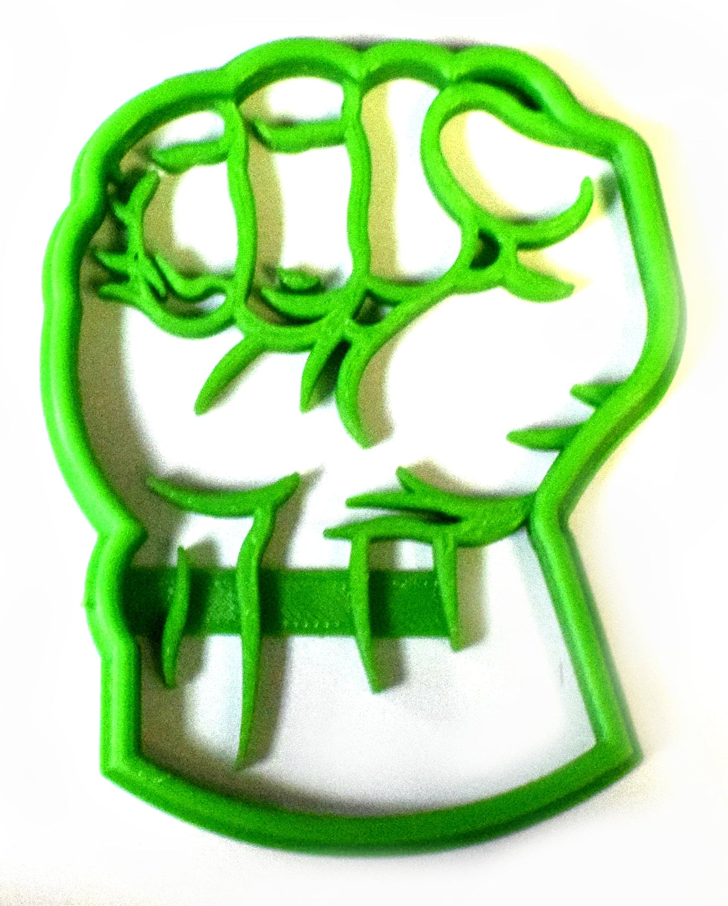 6x Hulk Superhero Fondant Cutter Cupcake Topper 1.75 IN USA FD463