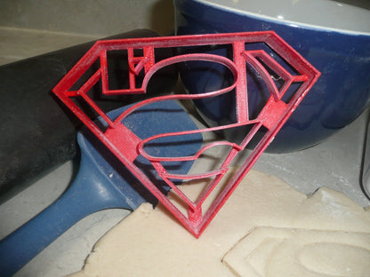 Superman S Superhero Logo DC Comics Cookie Cutter Made In USA PR464