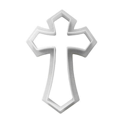 6x Pointed Cross Fondant Cutter Cupcake Topper 1.75 IN USA FD469