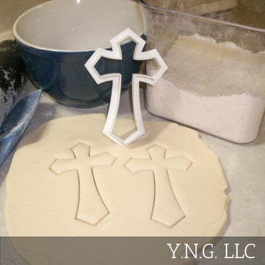 Pointed Passion Cross Easter Outline Cookie Cutter Made In USA PR469