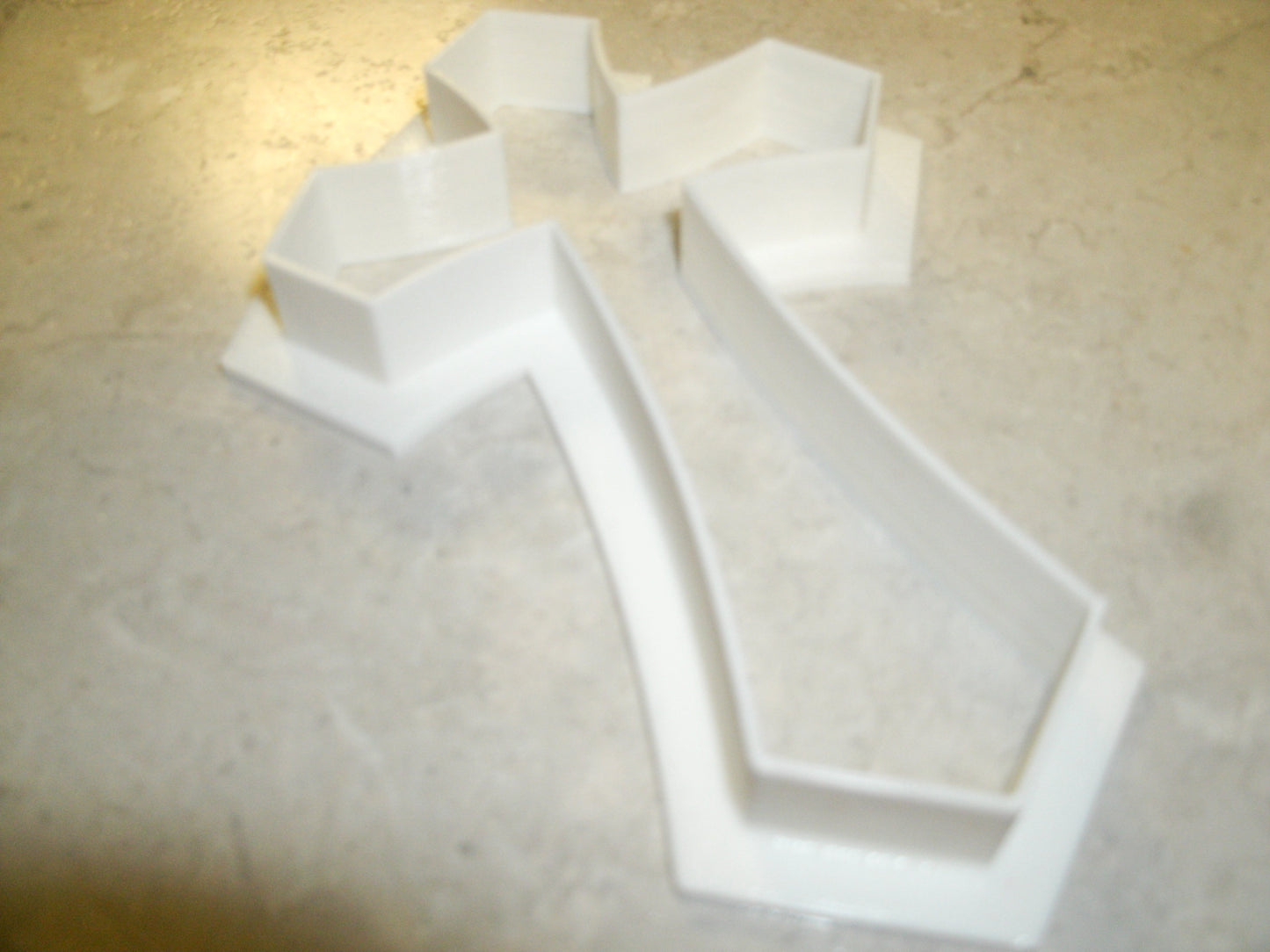 6x Pointed Cross Fondant Cutter Cupcake Topper 1.75 IN USA FD469