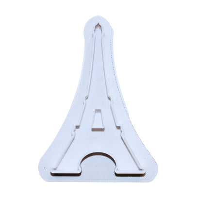 6x Eiffel Tower Fondant Cutter Cupcake Topper 1.75 IN USA FD482