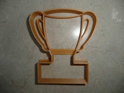 6x Trophy Award Champion Fondant Cutter Cupcake Topper 1.75 IN USA FD4860