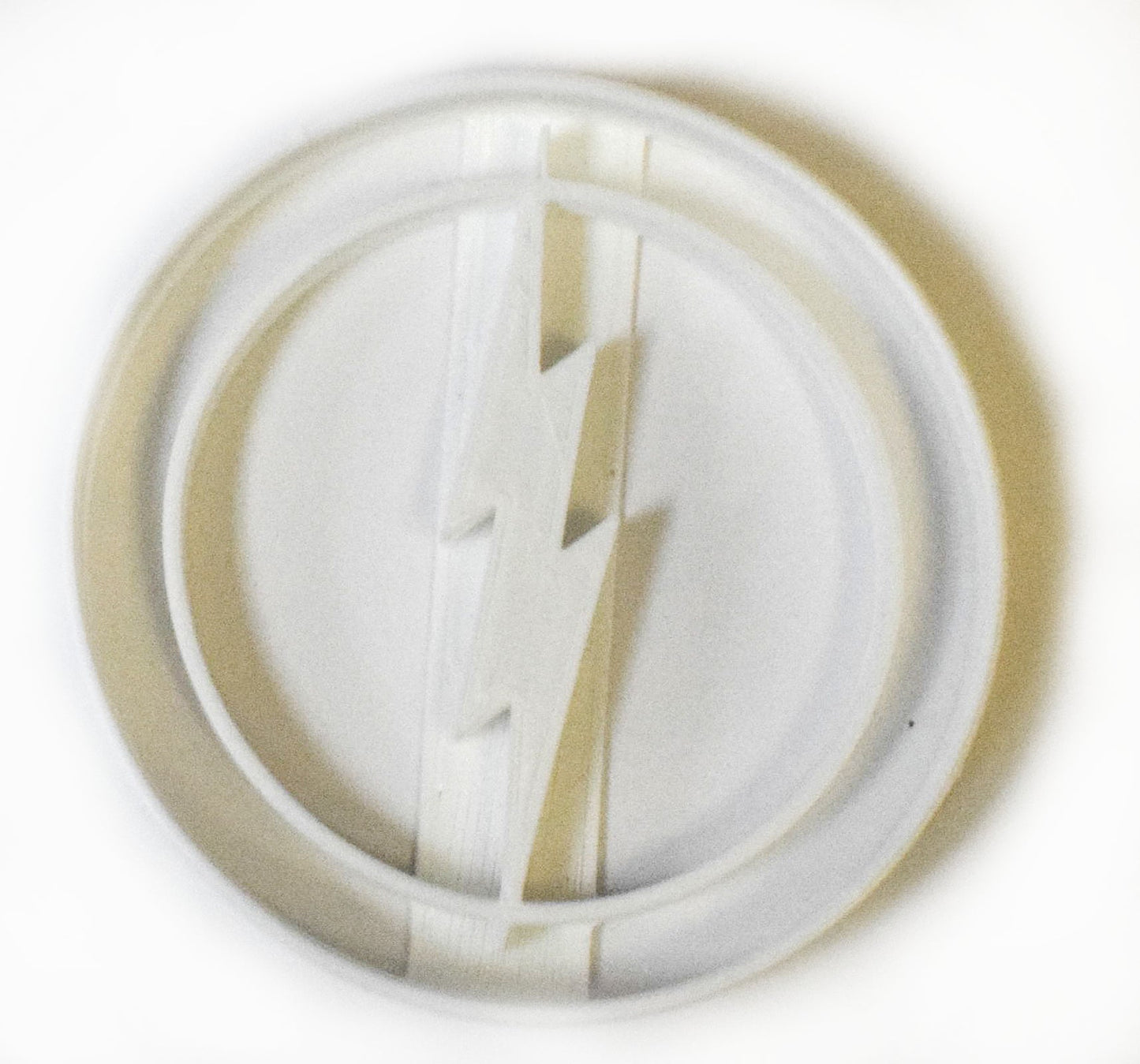 6x Flash Superhero Fondant Cutter Cupcake Topper 1.75 IN USA FD489