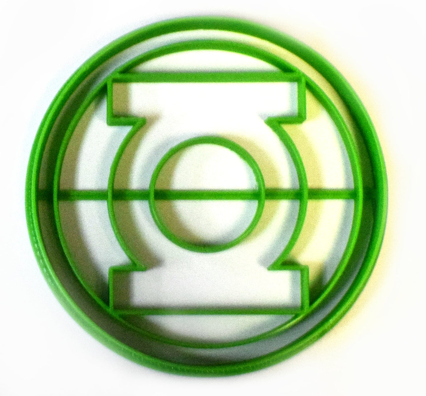 6x Green Lantern Fondant Cutter Cupcake Topper 1.75 IN USA FD491