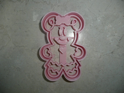 Minnie Gingerbread Christmas Detailed Cookie Cutter Made In USA PR4938