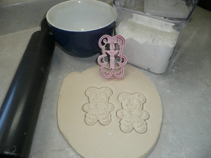 Minnie Gingerbread Christmas Detailed Cookie Cutter Made In USA PR4938