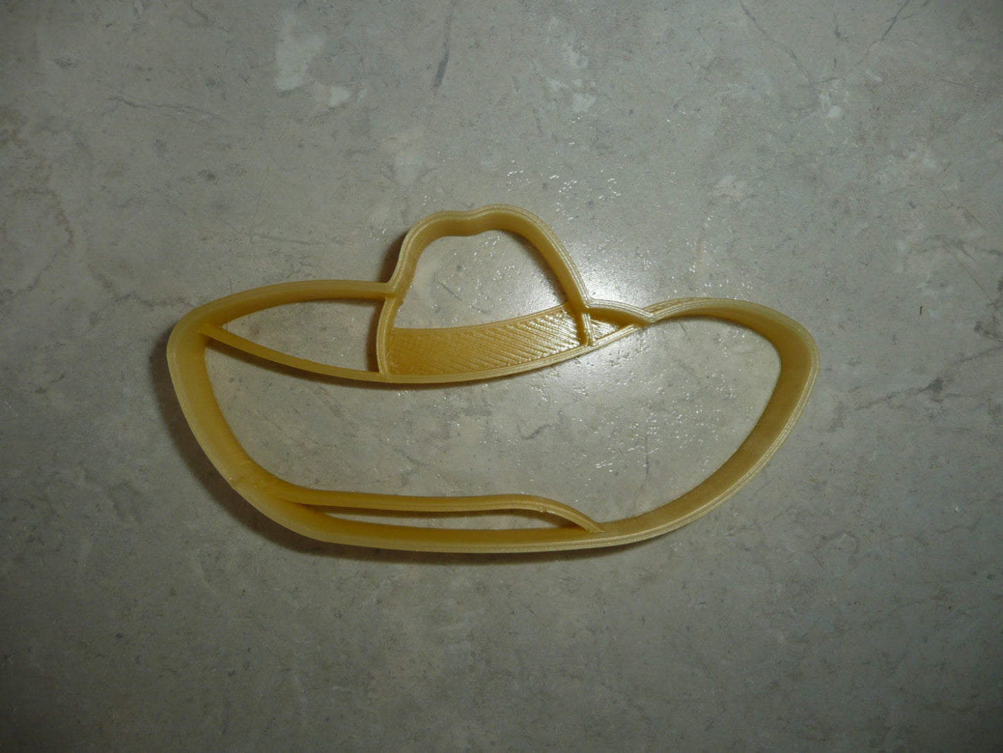 6x Sombrero Hat Fondant Cutter Cupcake Topper 1.75 IN USA FD4945