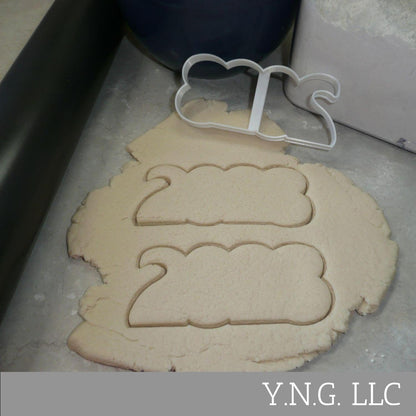 2023 Year Outline Graduation Alumni NYE Cookie Cutter Made In USA PR4994