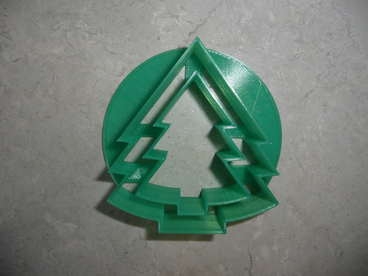 Christmas Tree Concha Cutter Mexican Sweet Bread Stamp Made In USA PR5000