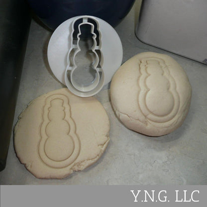 Snowman Concha Cutter Mexican Sweet Bread Stamp Made In USA PR5002