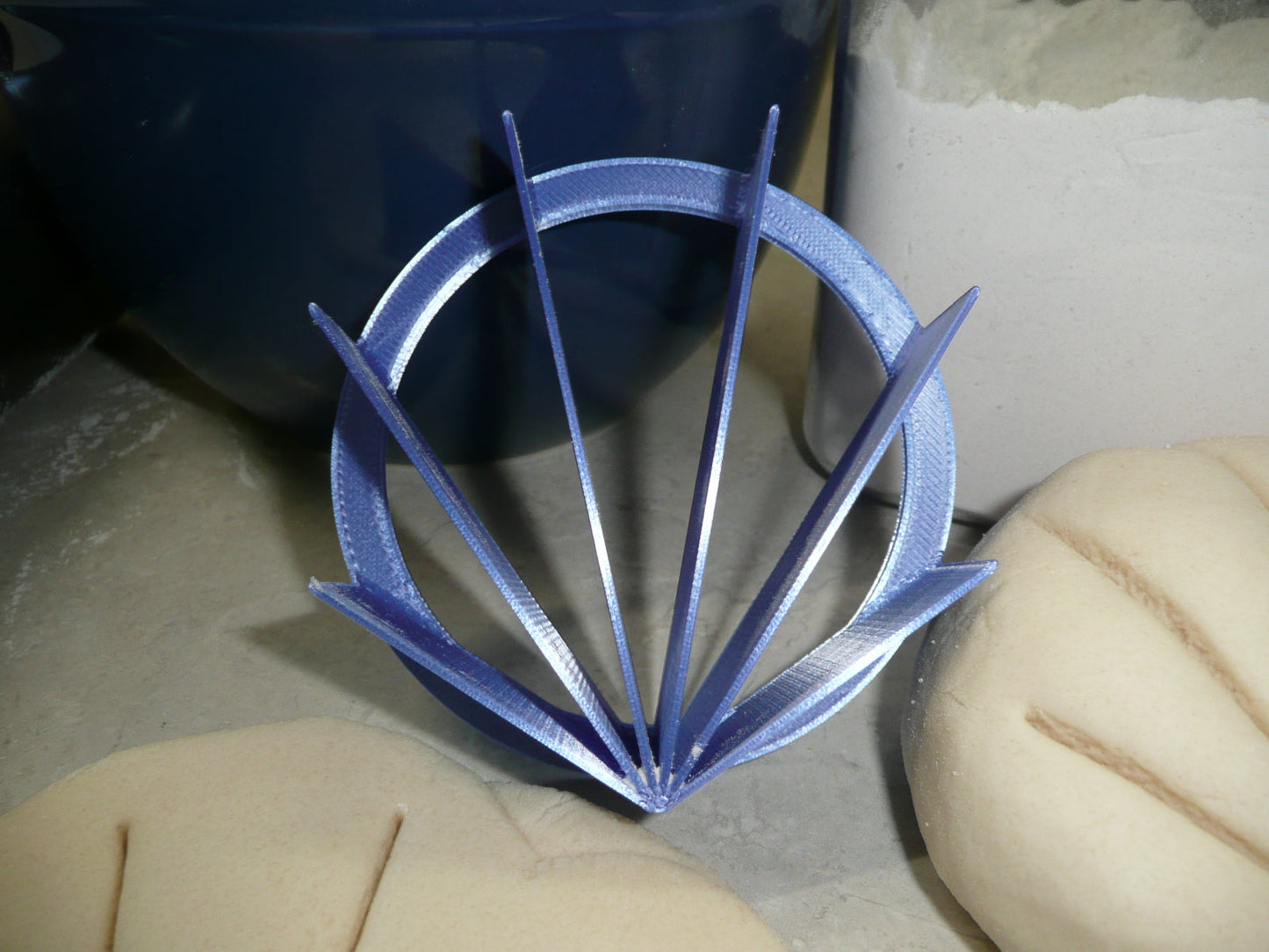 Starburst Mini Concha Cutter Mexican Sweet Bread Stamp USA PR5005