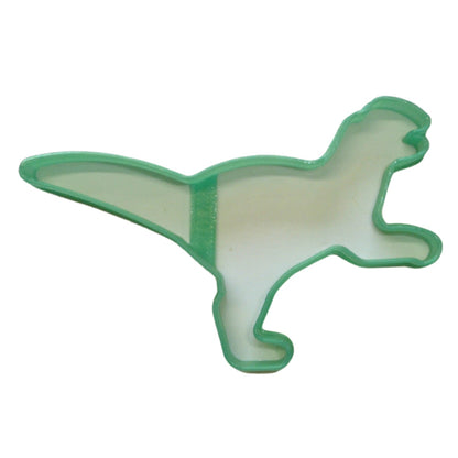 6x Velociraptor Fondant Cutter Cupcake Topper 1.75 IN USA FD5008