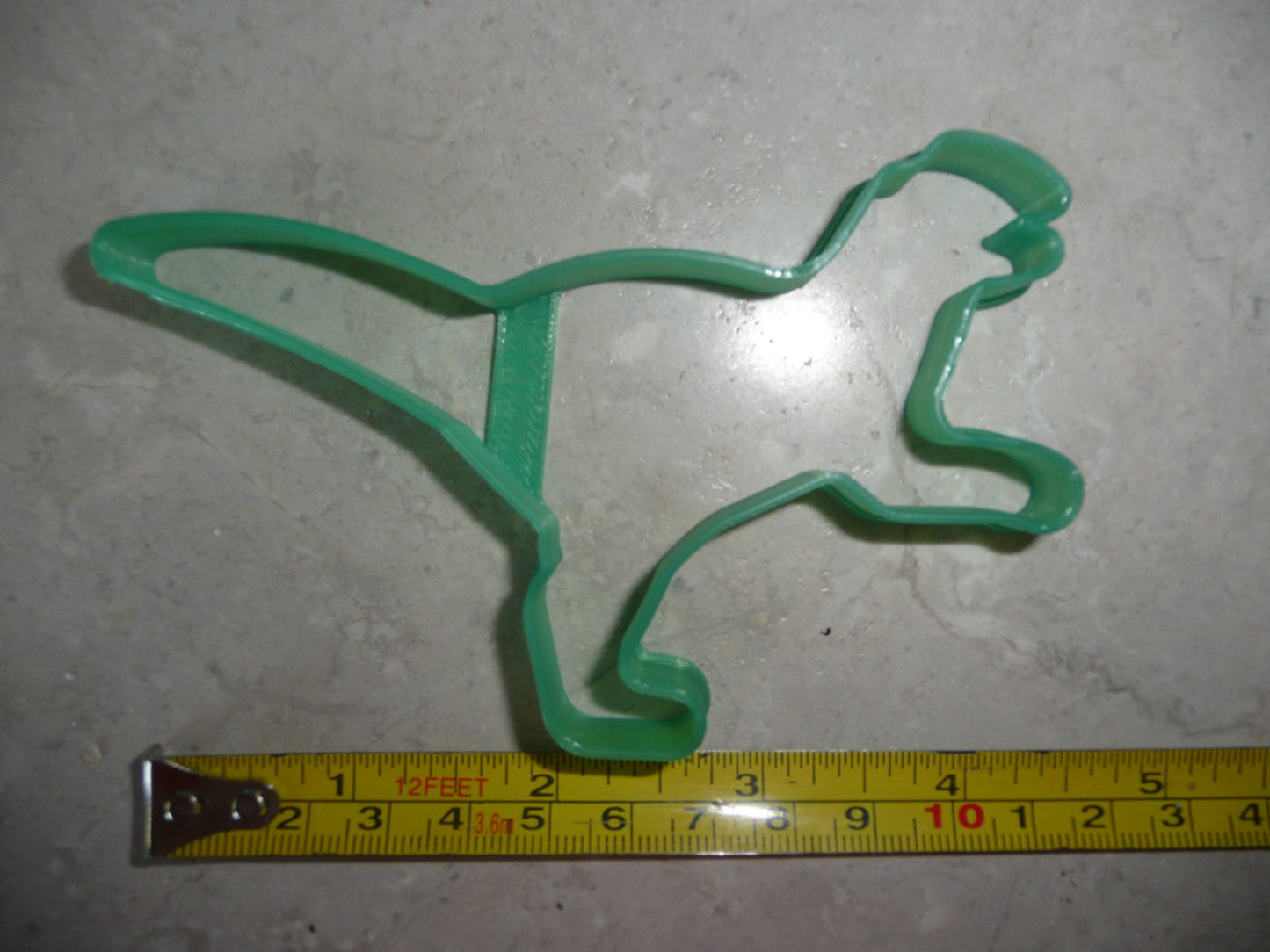 Velociraptor Outline Small Fast Dinosaur Cookie Cutter Made In USA PR5008