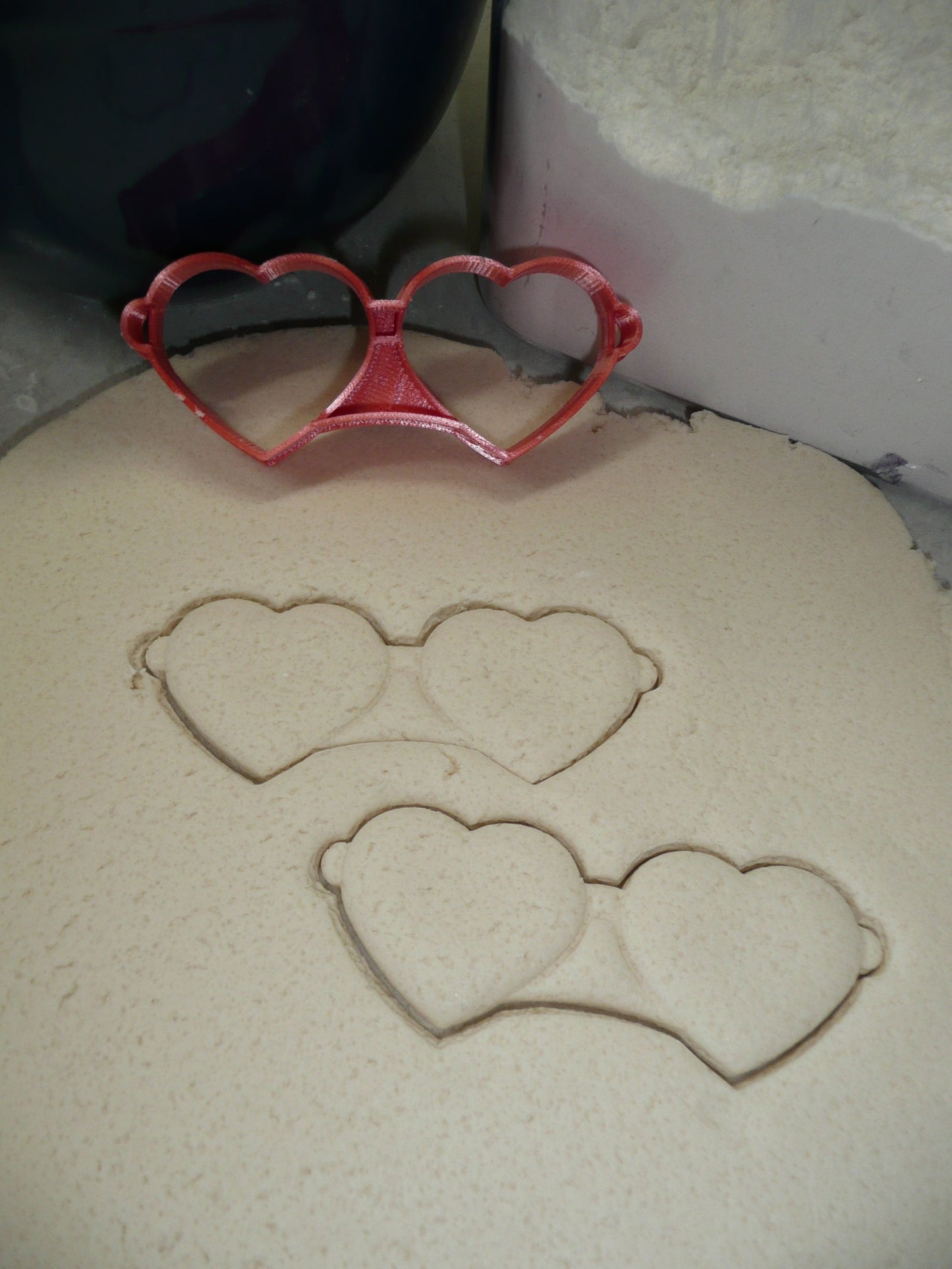 Heart Shape Sunglasses Eye Glasses Detailed Cookie Cutter Made In USA PR5030