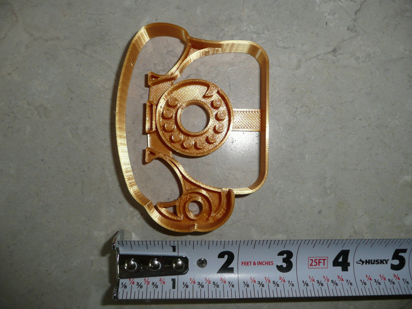 Rotary Dial Phone Vintage Style Cookie Cutter Made In USA PR5035