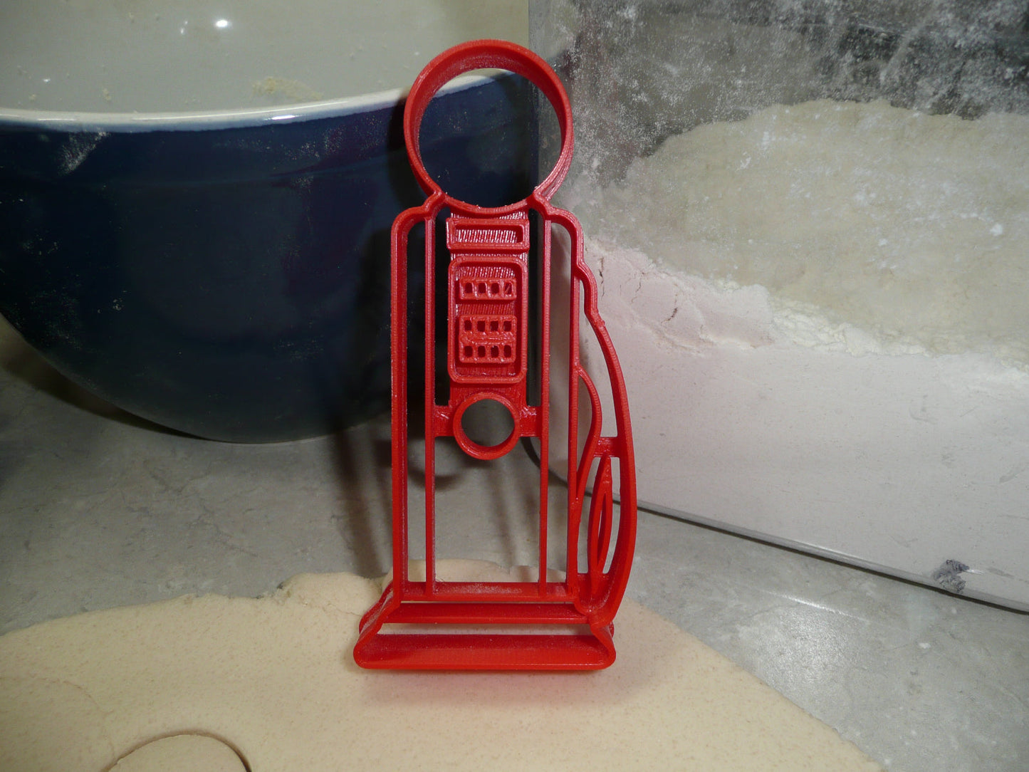 Vintage Gas Pump Antique Vehicle Cookie Cutter Made In USA PR5040