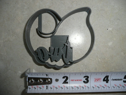 Number 2 With Word On Side Detailed Cookie Cutter Made In USA PR5042