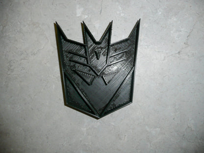 Decepticon Transformers Movie Villain Cookie Cutter Made In USA PR505