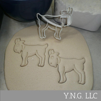 Goat Full Body Side View Detailed Cookie Cutter Made In USA PR5052