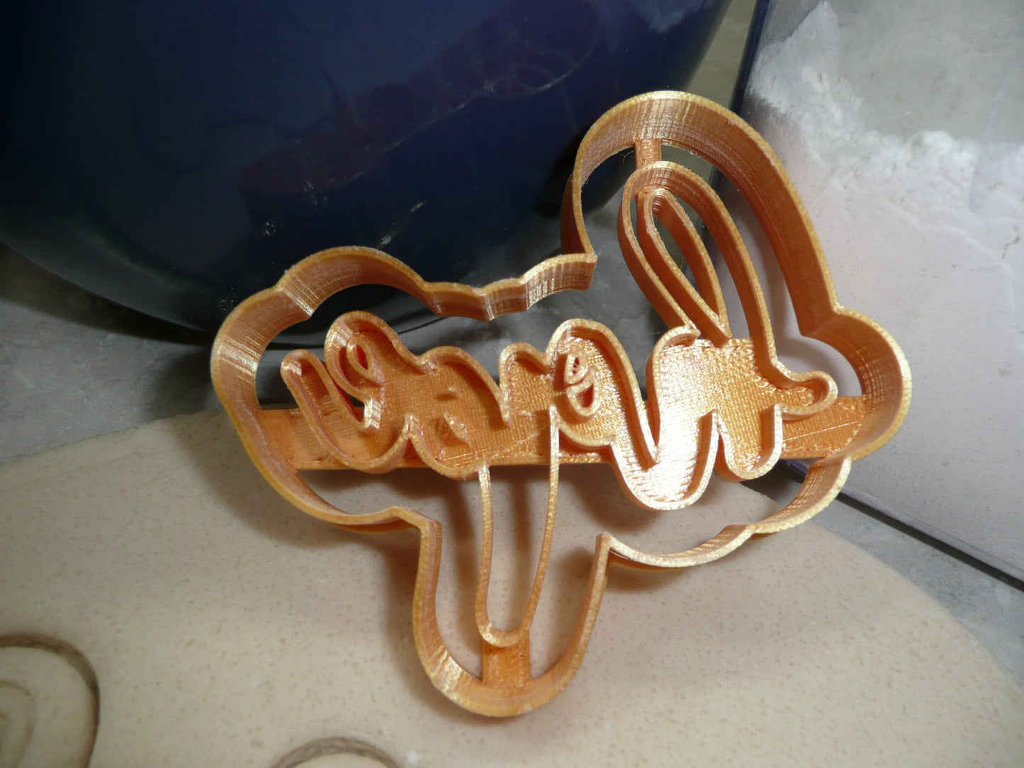 Hope Word Cursive Letters Detailed Cookie Cutter Made In USA PR5055