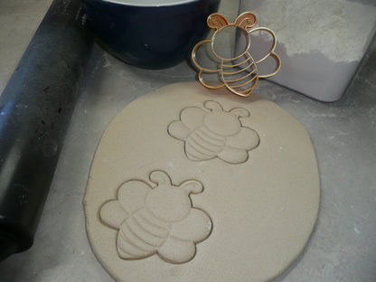 Bee Bumblebee Front Facing Detailed Cookie Cutter Made In USA PR5061