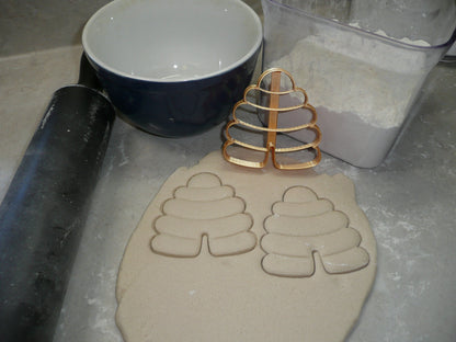 Beehive Honey Bee Hive Detailed Cookie Cutter Made In USA PR5062