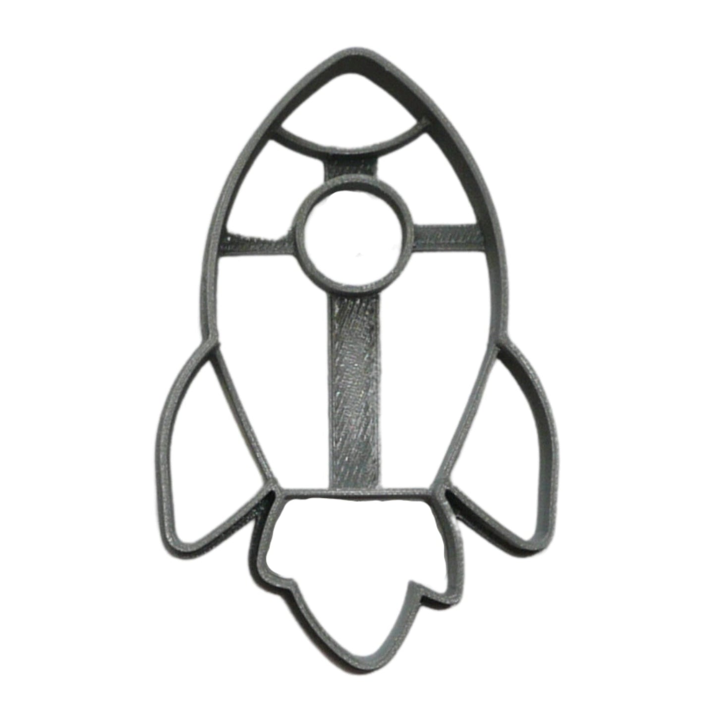 Rocket Launch Space Ship Detailed Cookie Cutter Made In USA PR5069