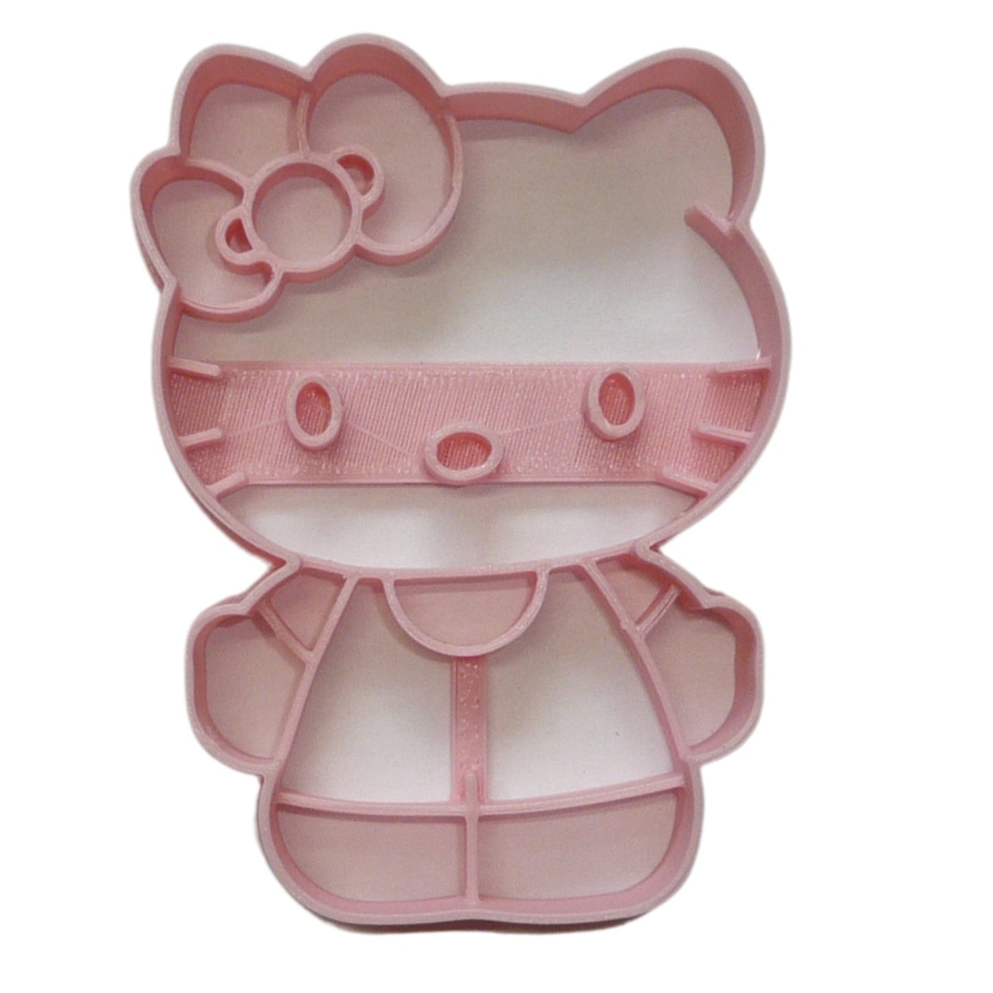 Hello Kitty Standing Cartoon Cat Detailed Cookie Cutter Made In USA PR5070