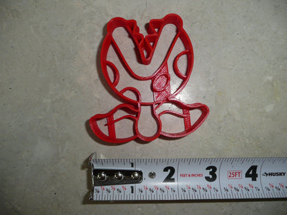 Piranha Plant Super Mario Video Game Detailed Cookie Cutter Made In USA PR5071