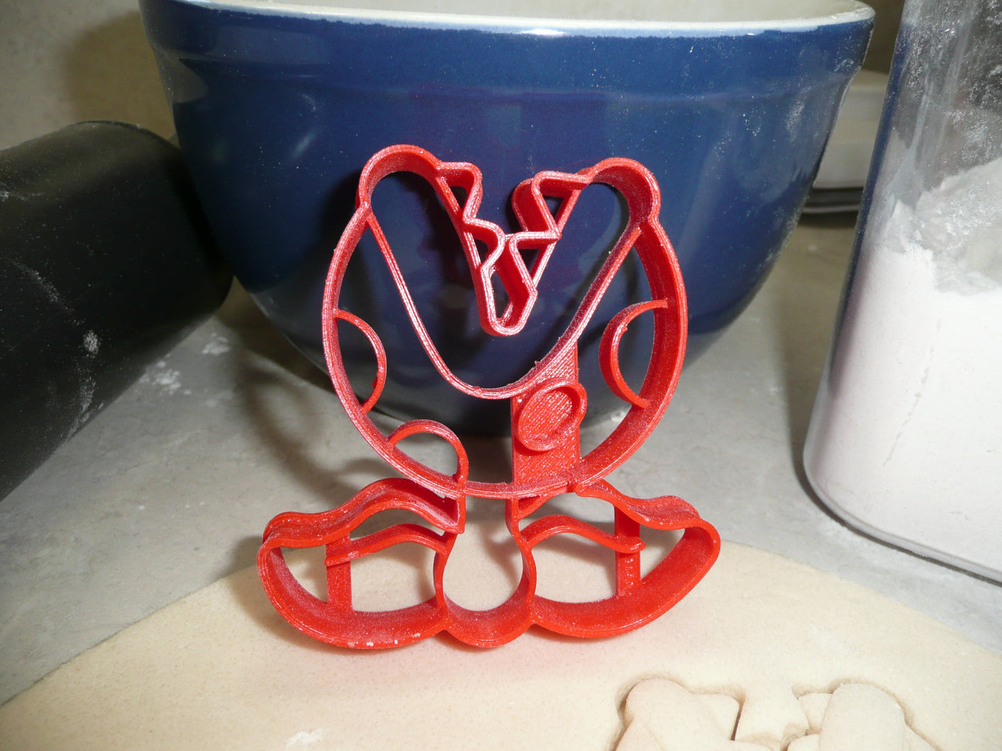 Piranha Plant Super Mario Video Game Detailed Cookie Cutter Made In USA PR5071