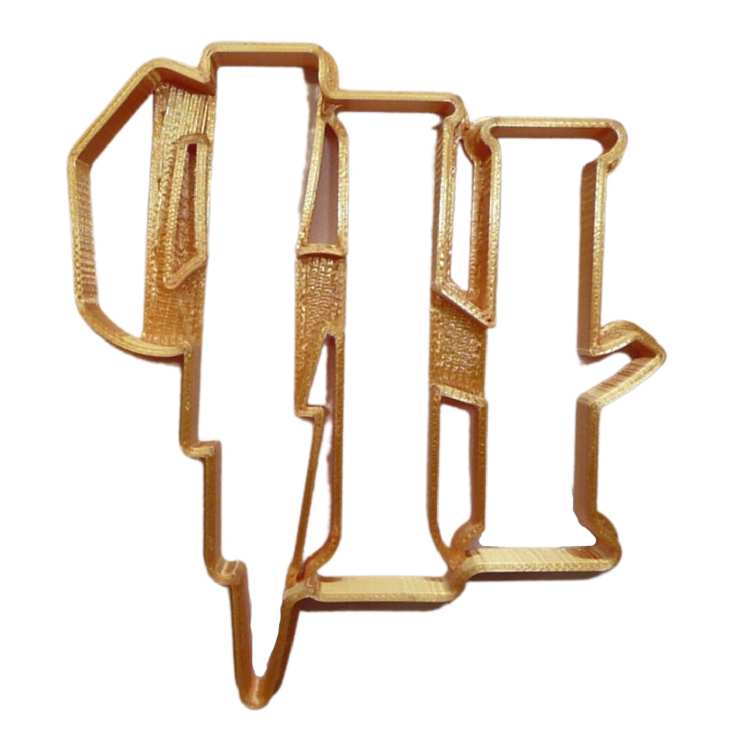 HP Harry Potter Theme Initials Lightning Bolt Cookie Cutter Made In USA PR5072